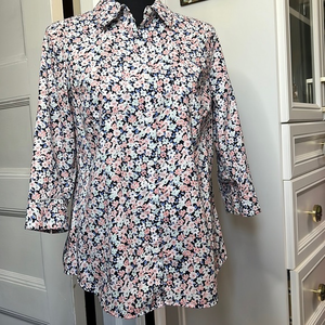 CROFT & BARROW WOMENS SIZE PS BUTTON-DOWN BLOUSE NEW WITHOUT TAGS‎